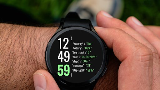 Cyber Watch Face ekran görüntüsü
