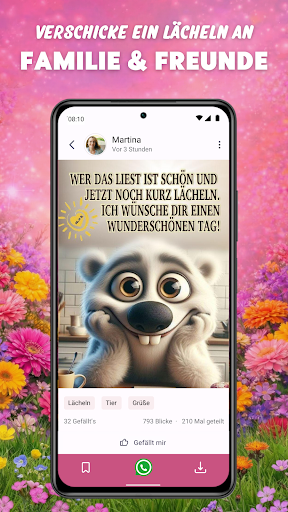 Glückwünsche & Geburtstags App ekran görüntüsü