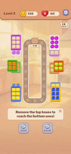 Color Fruit Sort: Puzzle Games ekran görüntüsü
