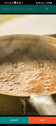 Rotate video and player ekran görüntüsü