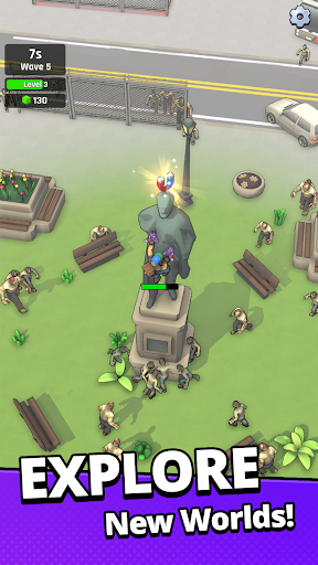 Z Survivor: Backpack Shooter ekran görüntüsü