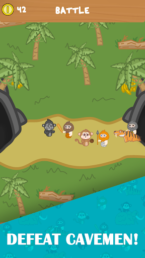 Monkeys vs. Cavemen ekran görüntüsü