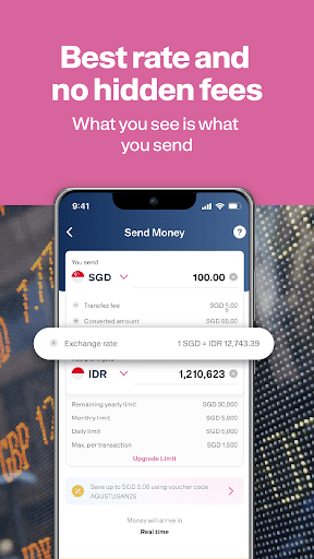 Transfez - Money Transfer ekran görüntüsü