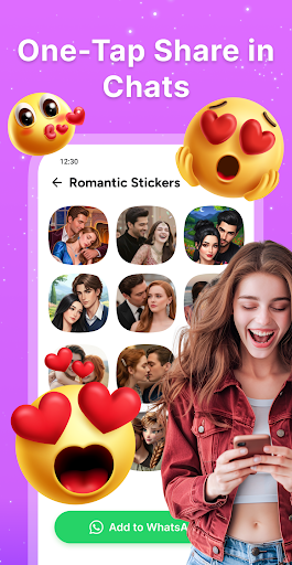 WASticker.ly Aşk Çıkartmaları ekran görüntüsü