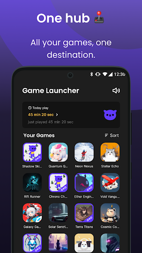 OXO Game Launcher - Gaming Hub ekran görüntüsü