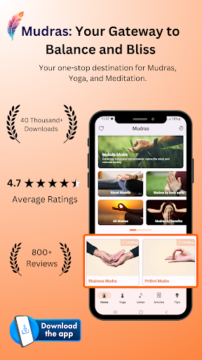 Mudras : Yoga, Meditation ekran görüntüsü