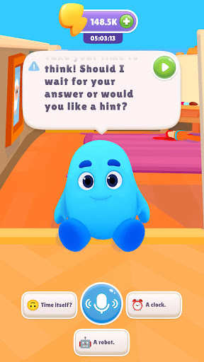 Slimy World: Talk & Play Games ekran görüntüsü