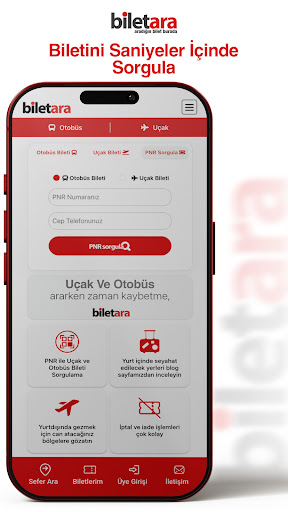 Biletara ekran görüntüsü
