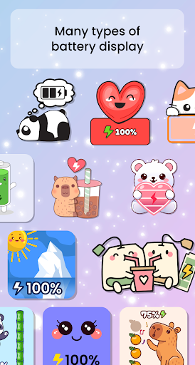 Emoji Battery Widget: Offline ekran görüntüsü