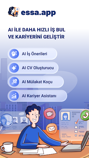ESSA.app AI İş Arama & Kariyer ekran görüntüsü