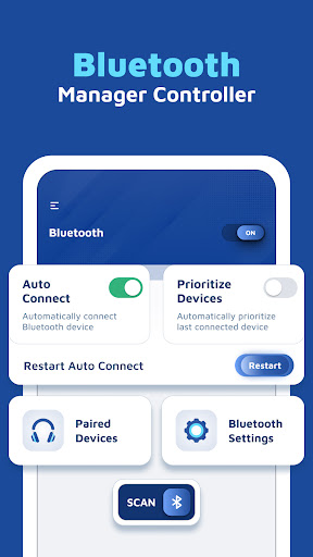 Bluetooth Manager controller ekran görüntüsü