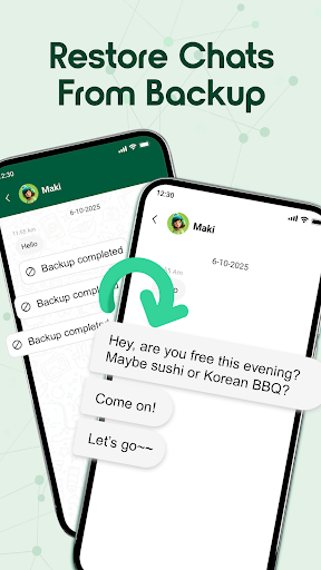 Recover Deleted Messages Chat ekran görüntüsü