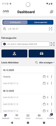 AAG.online mobile ekran görüntüsü