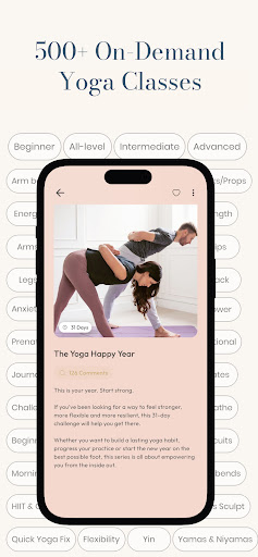 Yoga Happy with Hannah Barrett ekran görüntüsü