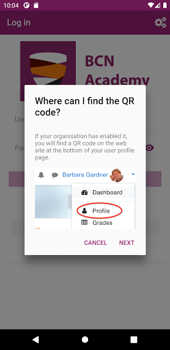 BCN Academy ekran görüntüsü