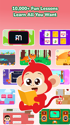 Monkey Junior-English for kids ekran görüntüsü