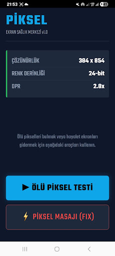 Pixel: Ekran Sağlık Merkezi ekran görüntüsü