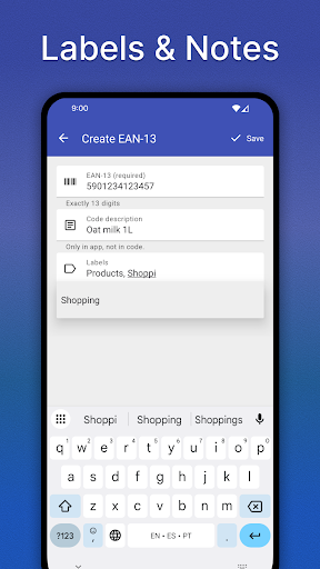 Barcode Generator ekran görüntüsü