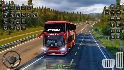 Highway Bus Driving Game 2026 ekran görüntüsü