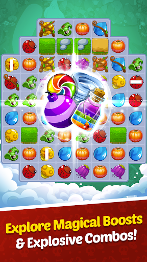 Witchy Wizard Match 3 Games ekran görüntüsü
