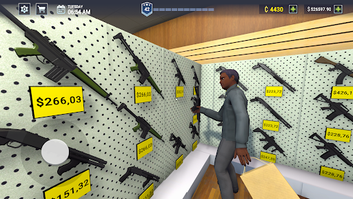 Gun Shop Simulator 3D Shooting ekran görüntüsü
