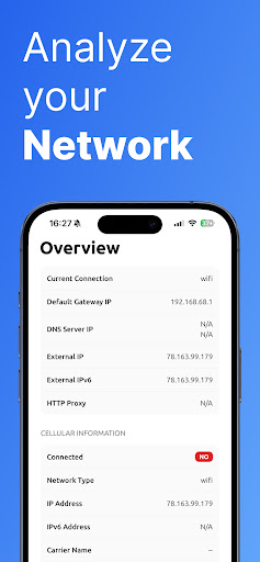 Speed Test - WiFi Analyzer ekran görüntüsü