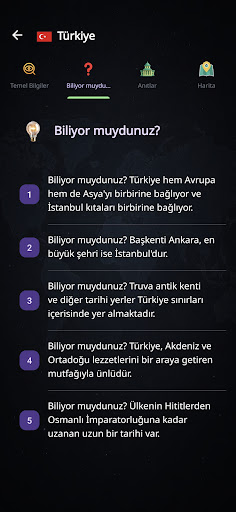 Dünya Atlası ekran görüntüsü