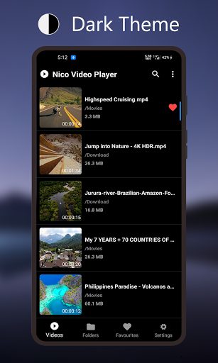 Nico Video Player - Ultra HD,  ekran görüntüsü