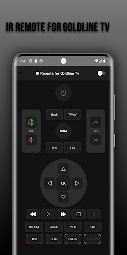 Remote for Goldline tv ekran görüntüsü