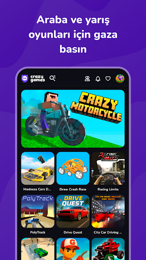CrazyGames: 2500+ Oyun ekran görüntüsü