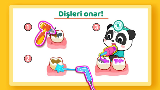 Bebek Panda: Diş Bakımı ekran görüntüsü