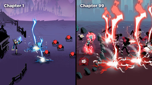 Warventure: Stickman Hero TD ekran görüntüsü