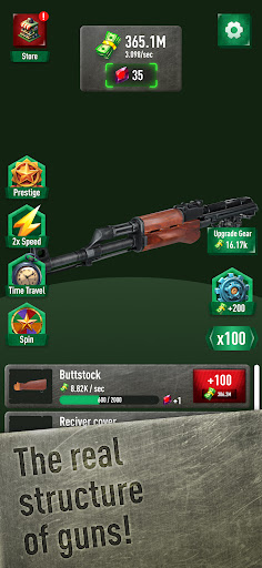 Idle Guns Tycoon: clicker game ekran görüntüsü
