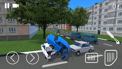 Russian Car Crash Simulator ekran görüntüsü