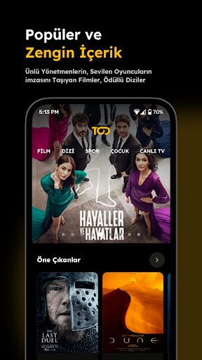 TOD Türkiye (TV) ekran görüntüsü