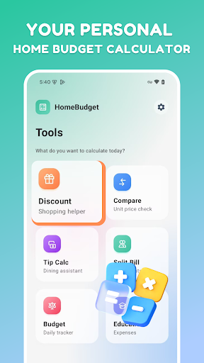 HomeBudget ekran görüntüsü