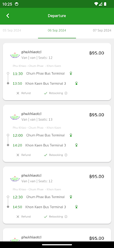 Phukhiao Transport ekran görüntüsü