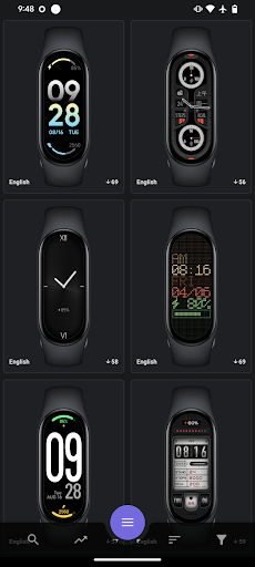 Mi Band 8 Saat Görünümleri ekran görüntüsü