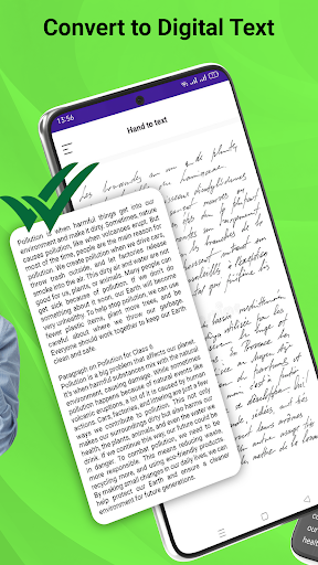 Handwriting converter ekran görüntüsü