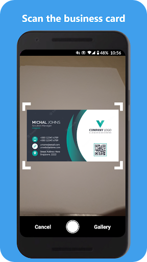 CardScan - Kartvizit Tarayıcı ekran görüntüsü