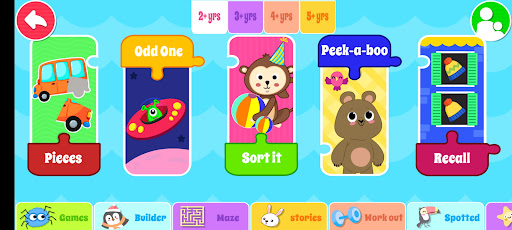 Kids Preschool Learning Games ekran görüntüsü