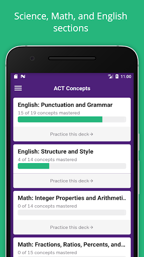 ACT Flashcards, SAT / ACT Prep ekran görüntüsü