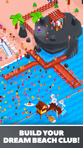 Beach Club Tycoon : Idle Game ekran görüntüsü
