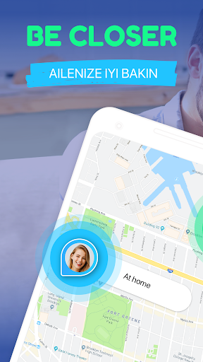 Be Closer Aile için GPS konumu ekran görüntüsü