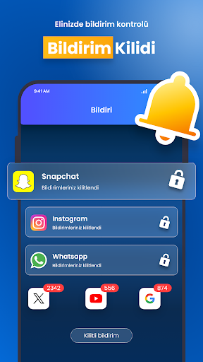AppLock ekran görüntüsü