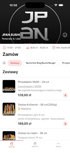 Jpan Sushi ekran görüntüsü