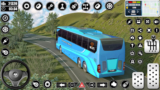 Coach Bus Driving - Bus Games ekran görüntüsü