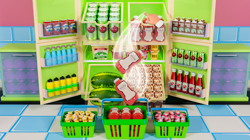 Restock the Fridge Puzzle Game ekran görüntüsü