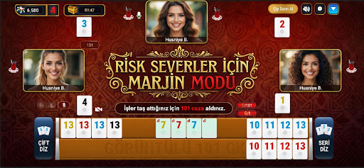 101 Okey Görüntülü ekran görüntüsü