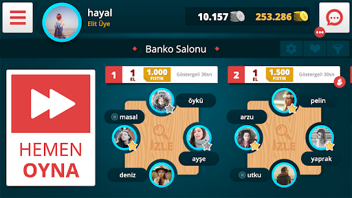 Okey & Banko ekran görüntüsü